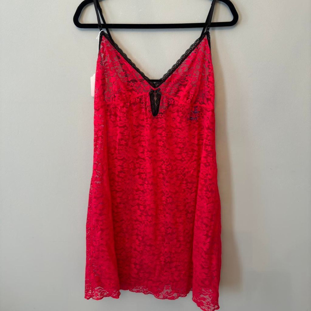 Lace slip dress vintage